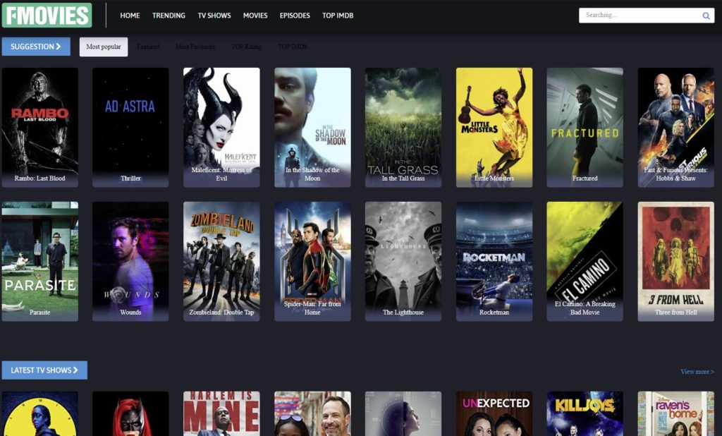 fmovies home page
