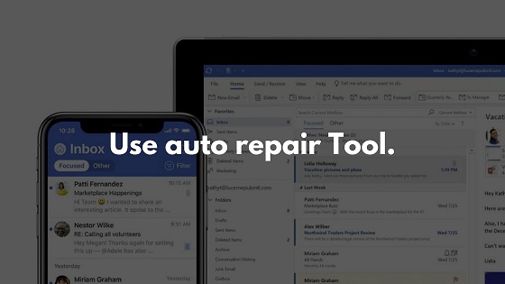Use auto repair Tool.