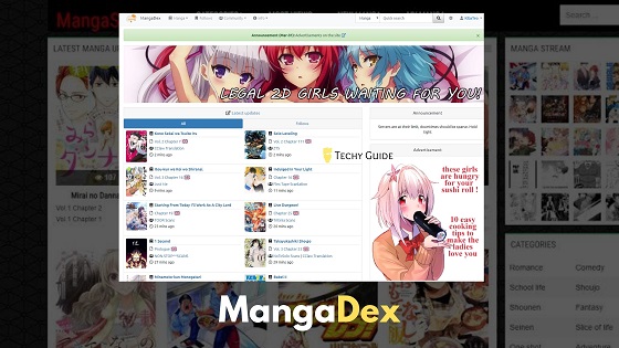 MangaDex alternative for manga stream
