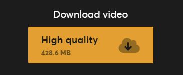 Download video high quality