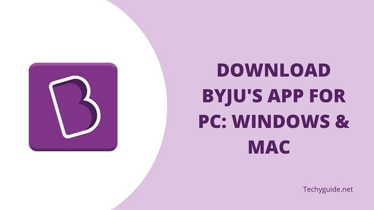 Byjus app for PC