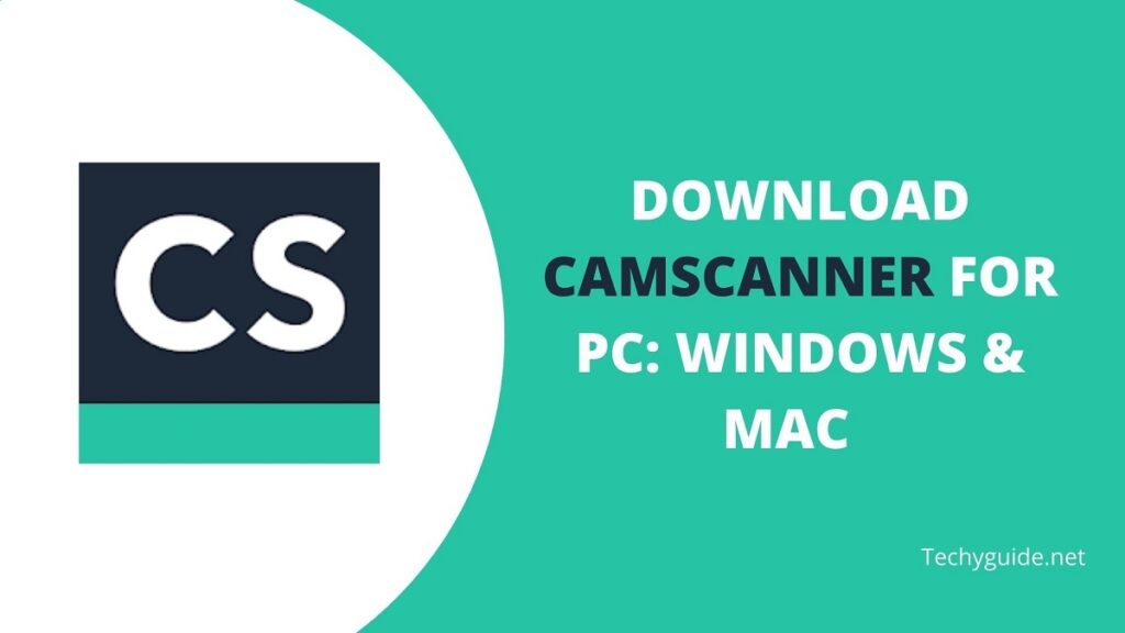 Camscanner for PC 