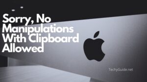 How to Fix Sorry No Manipulations with Clipboard Allowed? 2023 | Mac & Windows