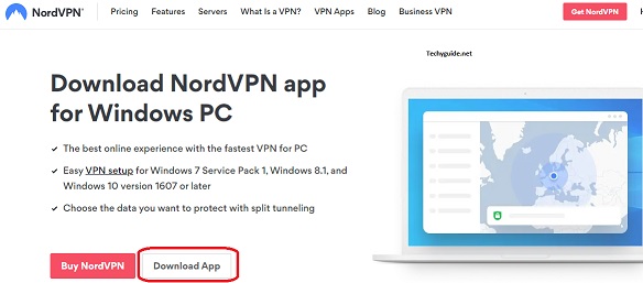 Download NordVPN app