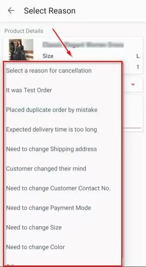 How to cancel order in meesho