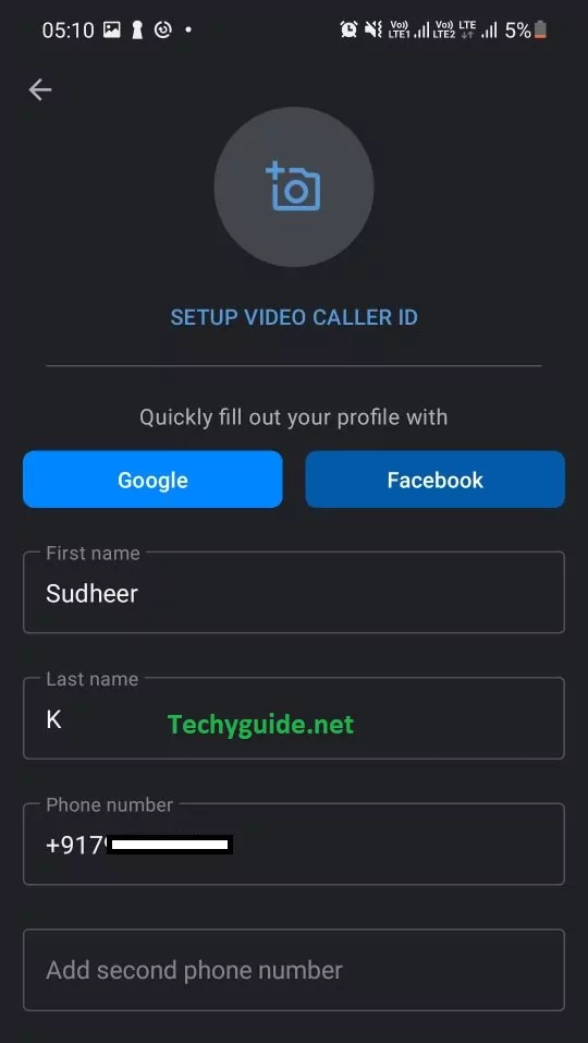 how to change name in truecaller