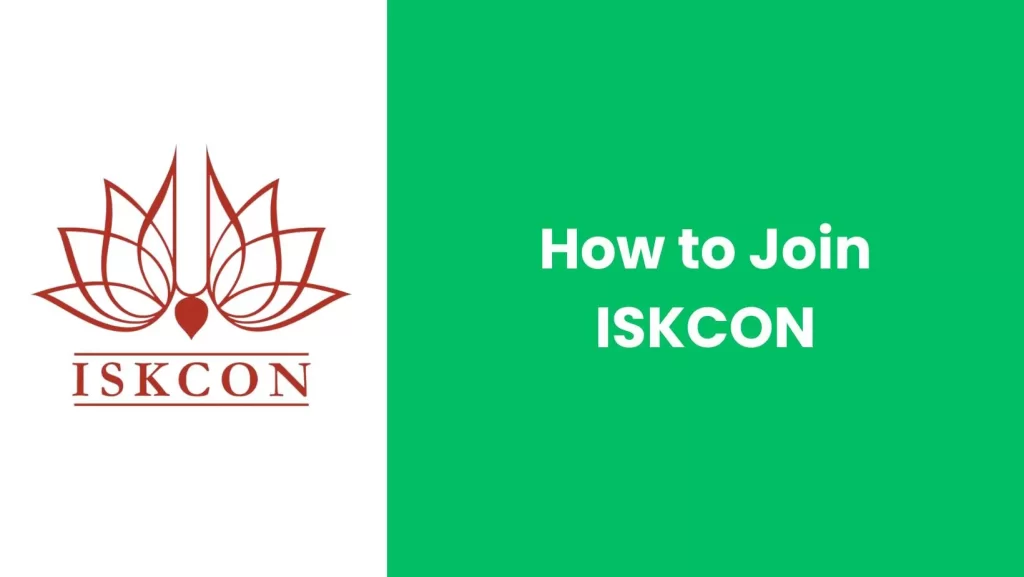 How to Join ISKCON