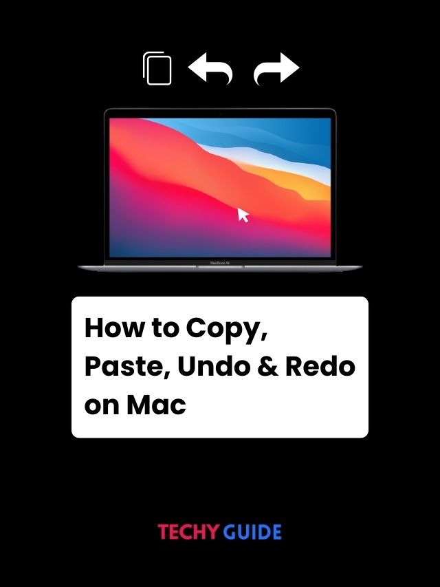 How to Copy, Paste, Undo & Redo on Mac